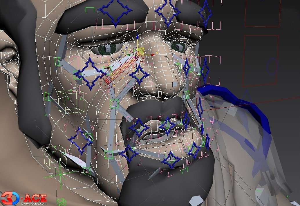 Game character skinning