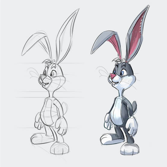 Archy AR game development concept art